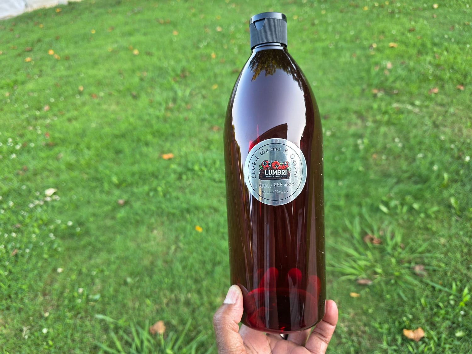 32 oz Premium Worm Tea – Microbe-Rich Liquid Plant Food for Soil & Foliar Use