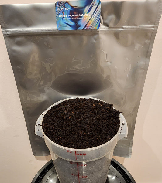 ALL NATURAL Worm Castings – Premium Vermicompost for Healthy Soil - REGISTERED with the Maryland Department of Agriculture