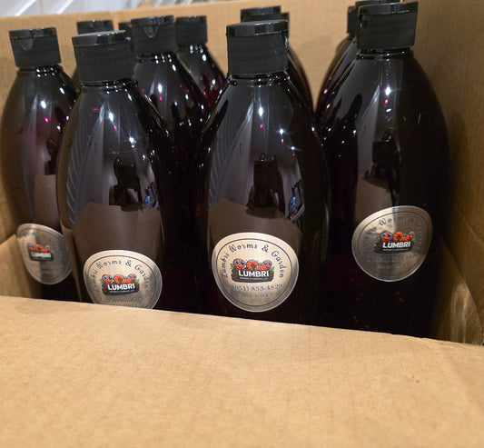 Premium Plant Worm Tea – Microbe-Rich Liquid Plant Food for Soil & Foliar Use