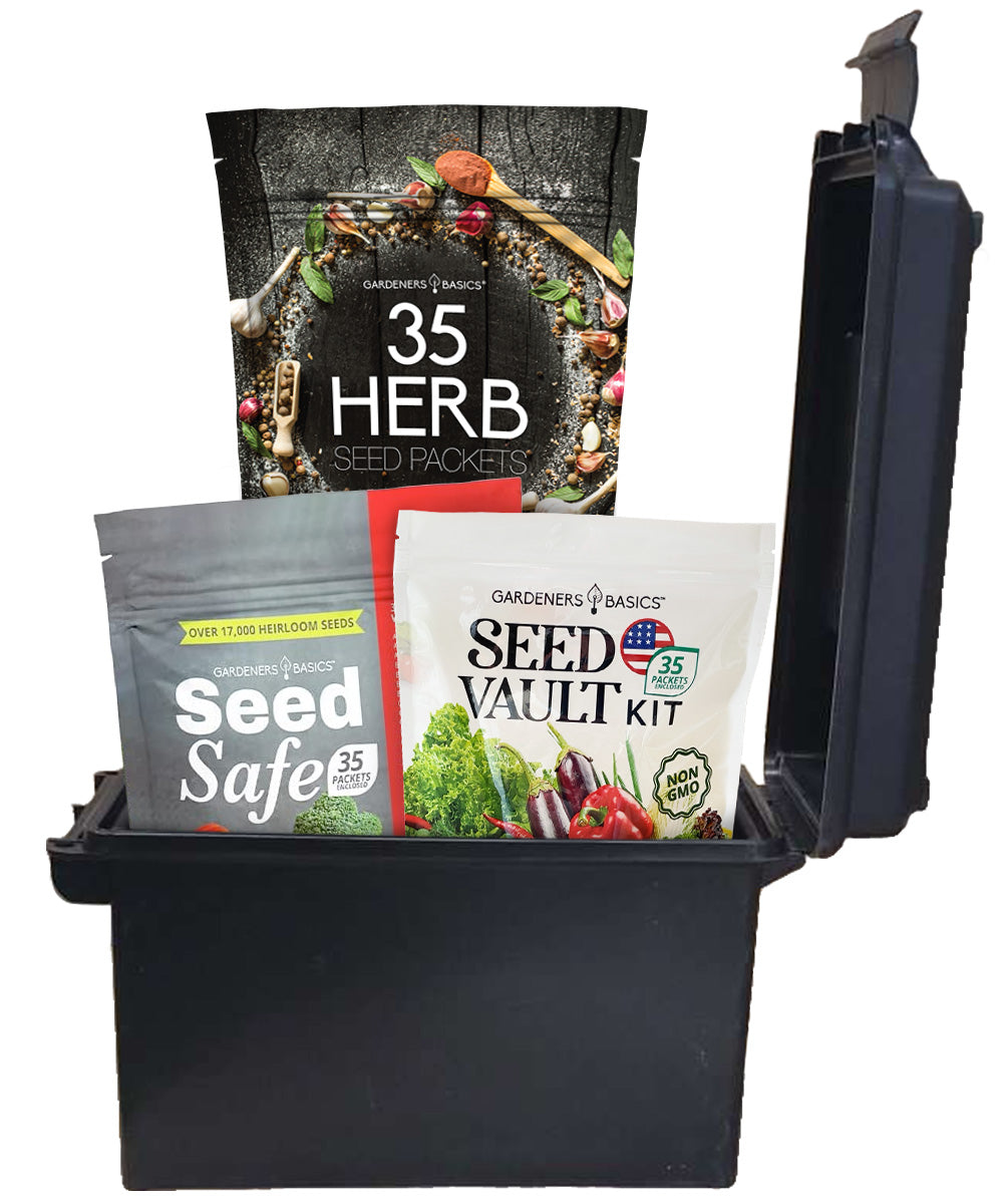 heirloom seeds survival garden Gardeners Basics Heirloom Seeds Collection