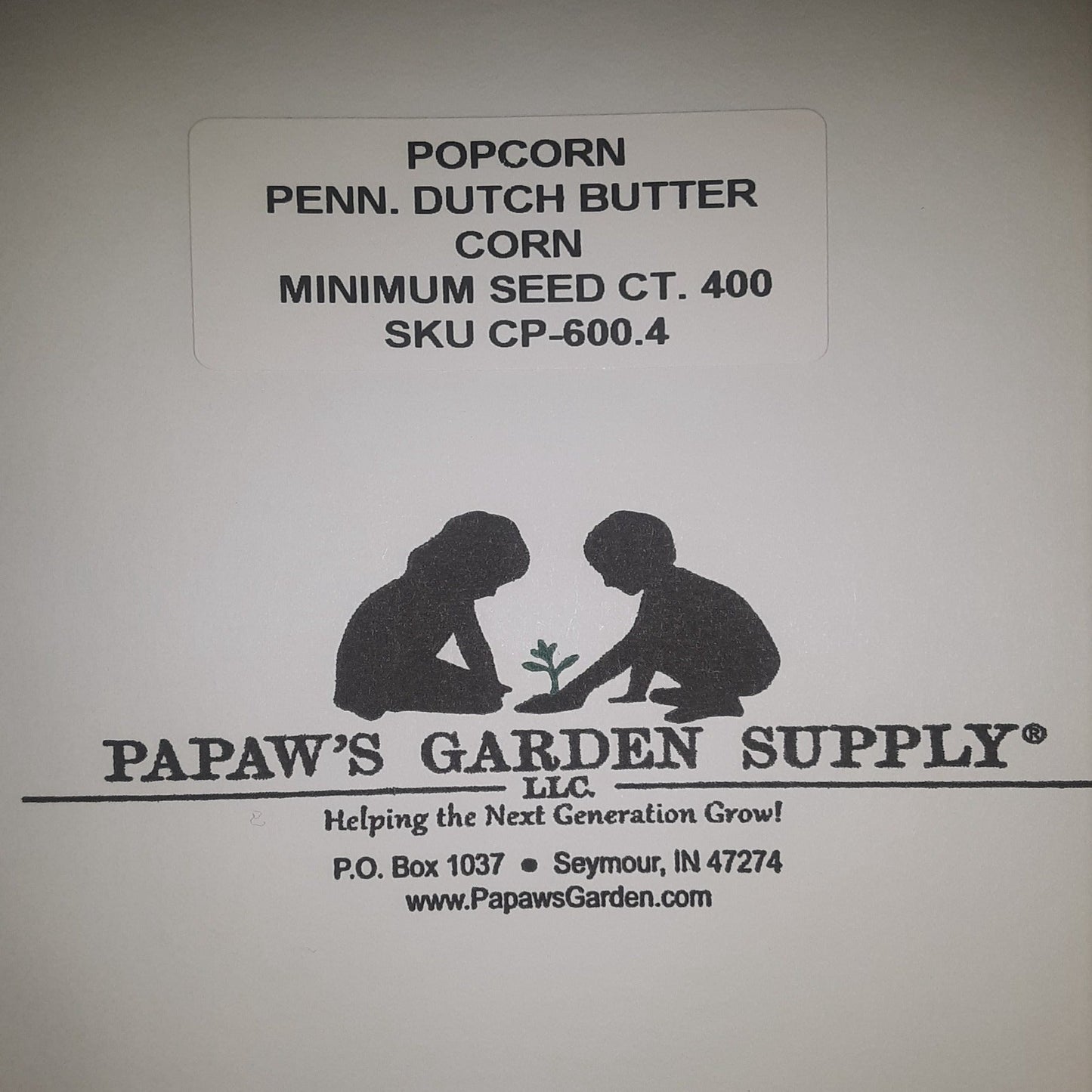 Pennsylvania Dutch Butter Popcorn Untreated Seeds