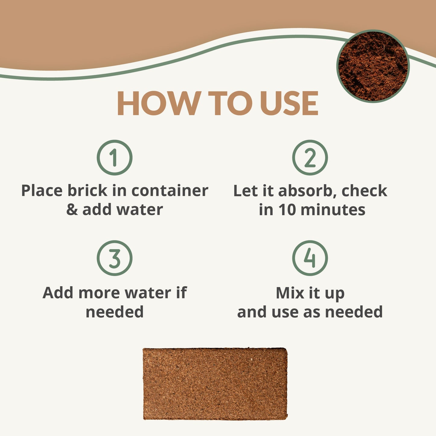Coco Bliss - 650g Coco Coir Bricks