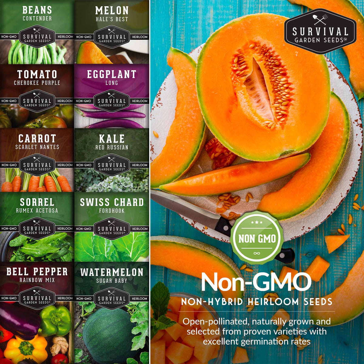Drought Tolerant Vegetable Seed Collection