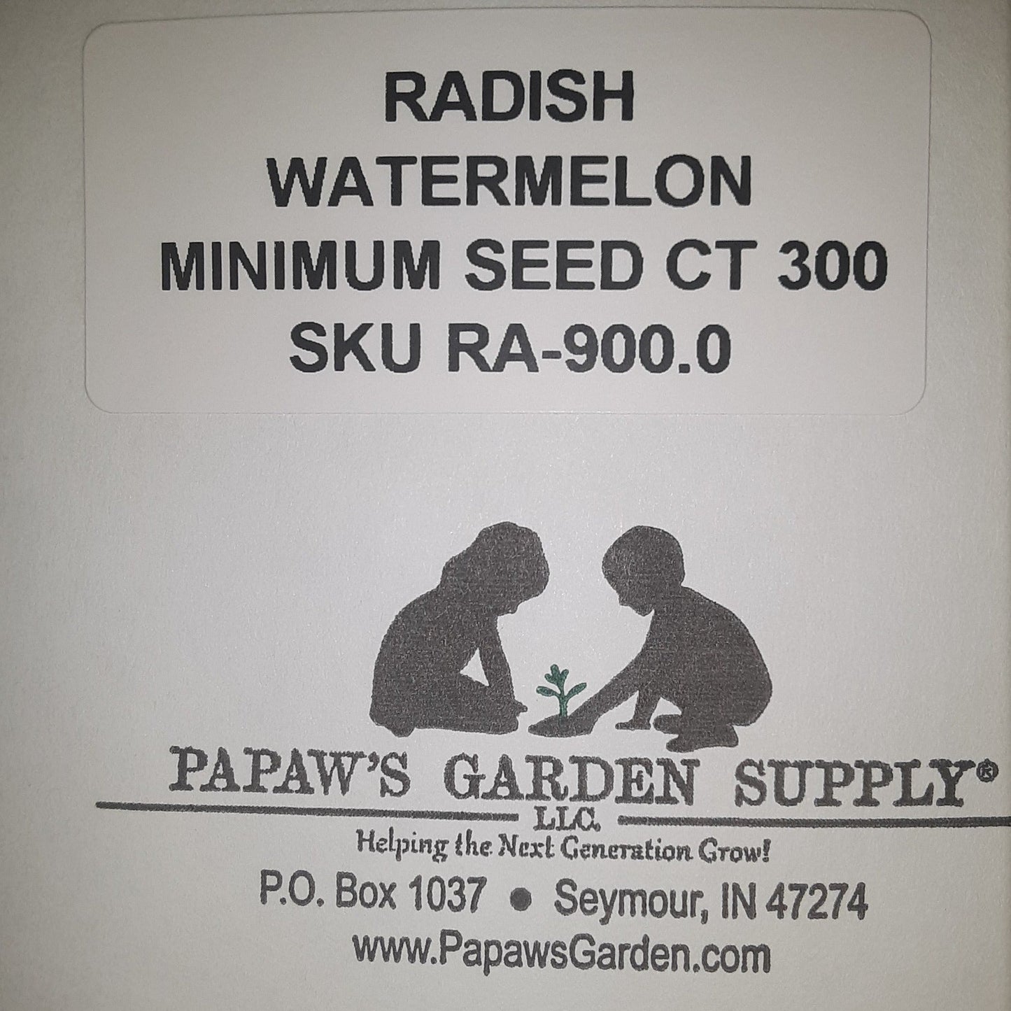 Watermelon (Winter) Radish Seeds