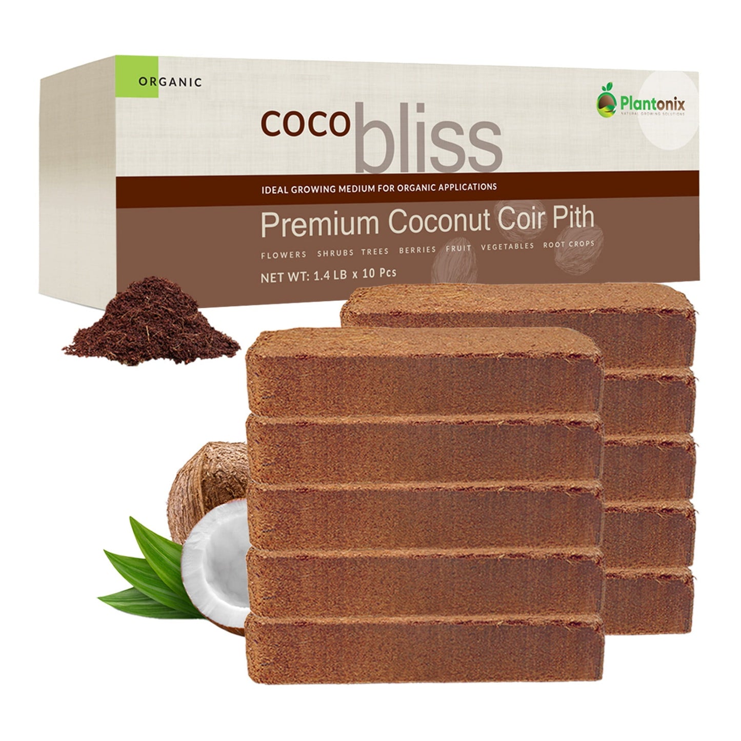 Coco Bliss - 650g Coco Coir Bricks