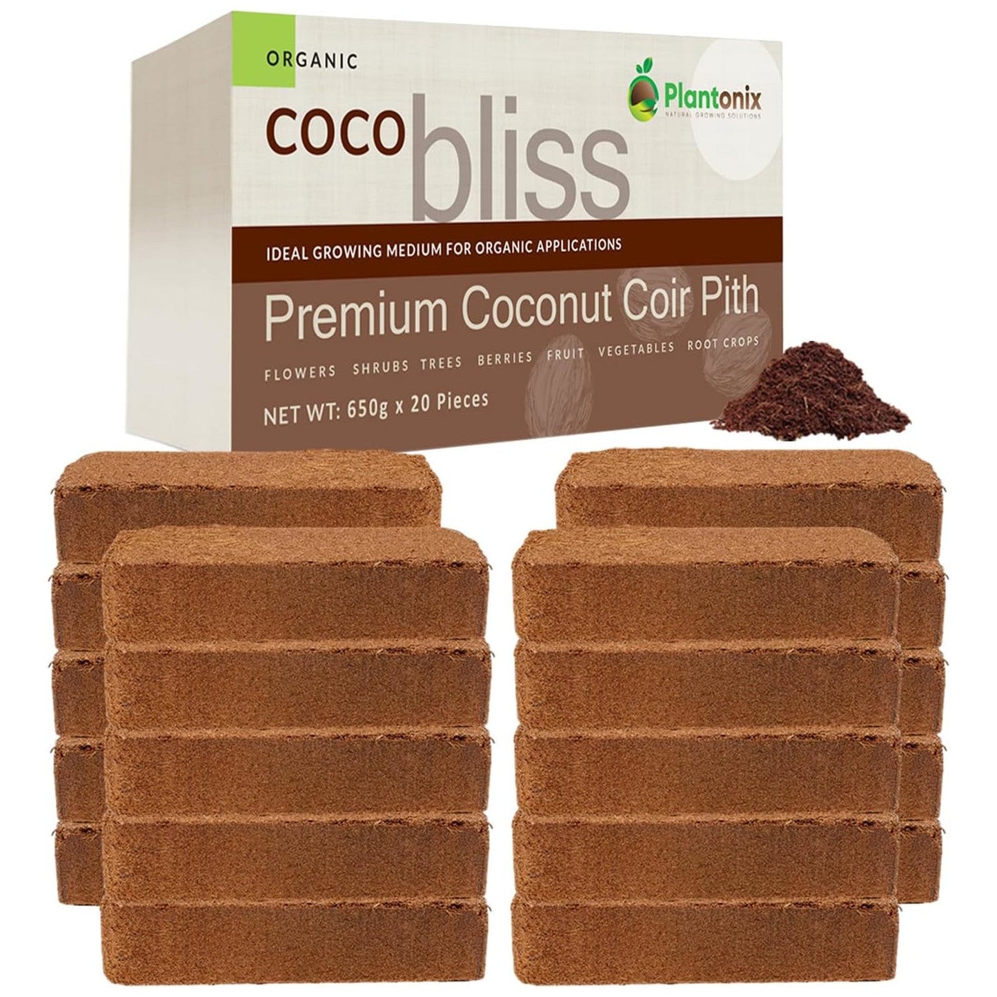 Coco Bliss - 650g Coco Coir Bricks