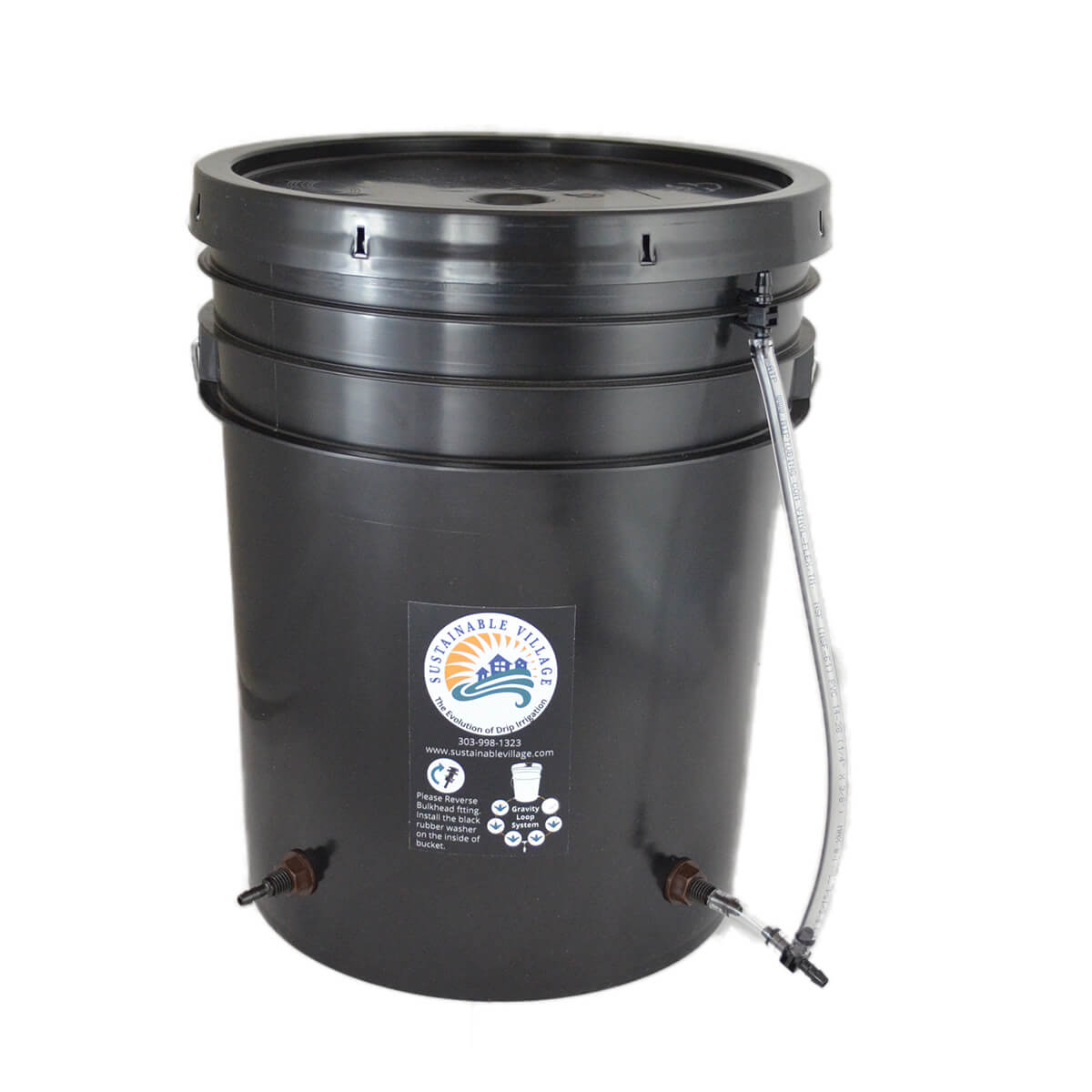 5 Gallon Reservoirs - Deluxe w/ water level indicator -- for Blumat systems