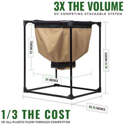 Worm Bins - (Continuous Flow Through) (CFT)