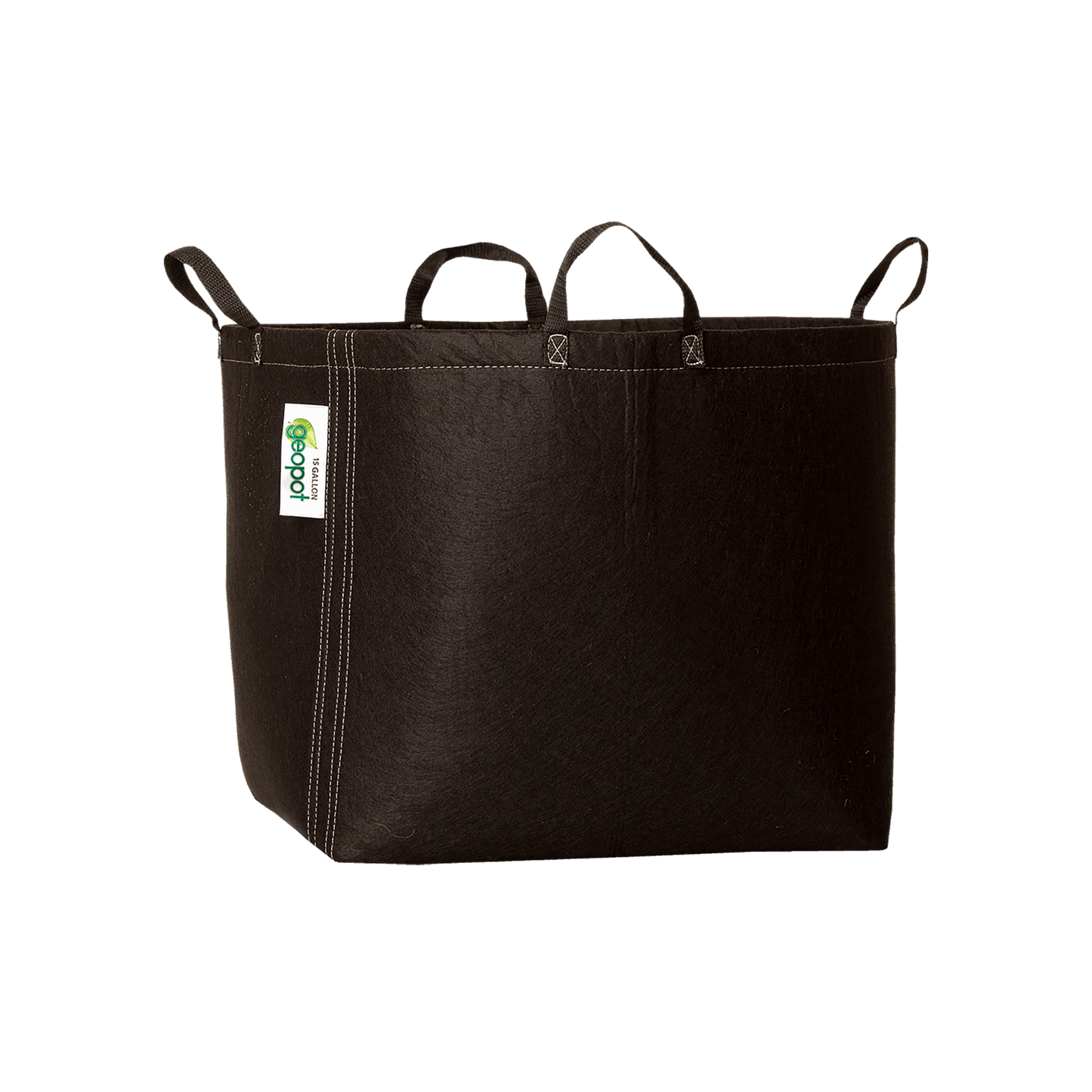 GeoPot Grow Bags with Handles - Black