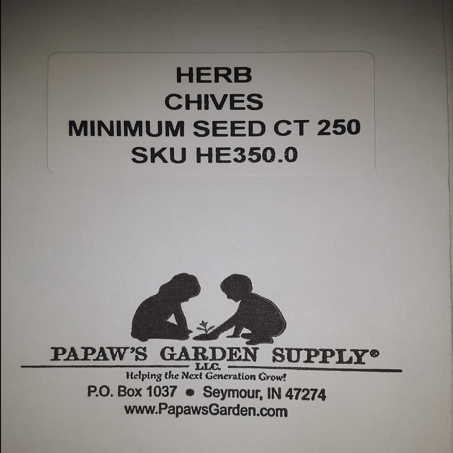 PAPAW'S GARDEN SUPPLY LLC. Chive Seeds - Thumbnail 4