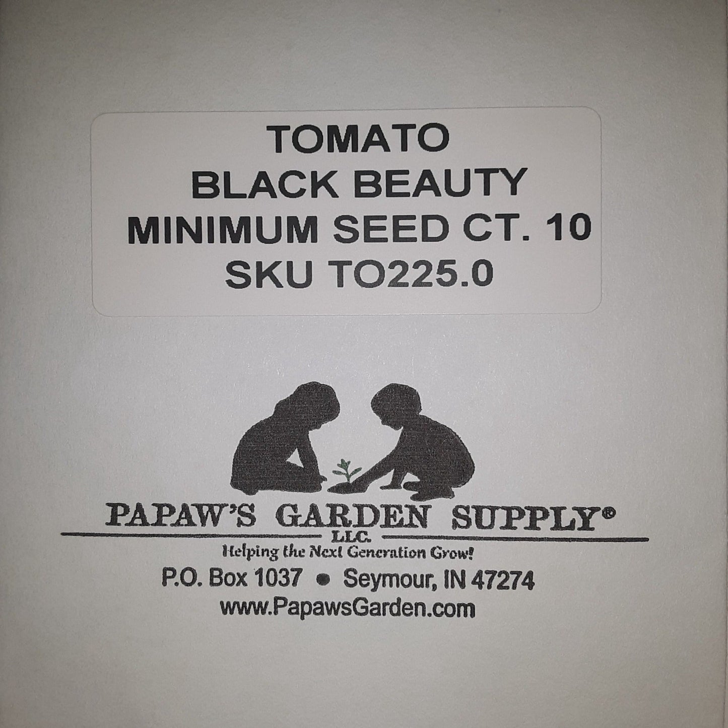 Black Beauty Slicing Tomato Seeds