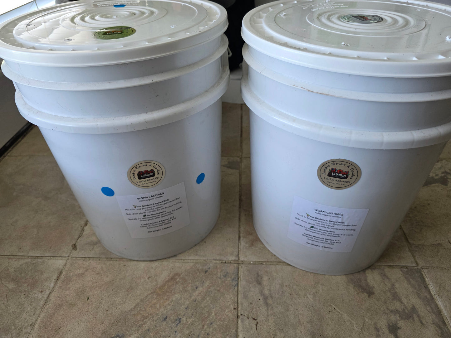 ALL NATURAL Worm Castings – Premium Vermicompost for Healthy Soil - REGISTERED with the Maryland Department of Agriculture
