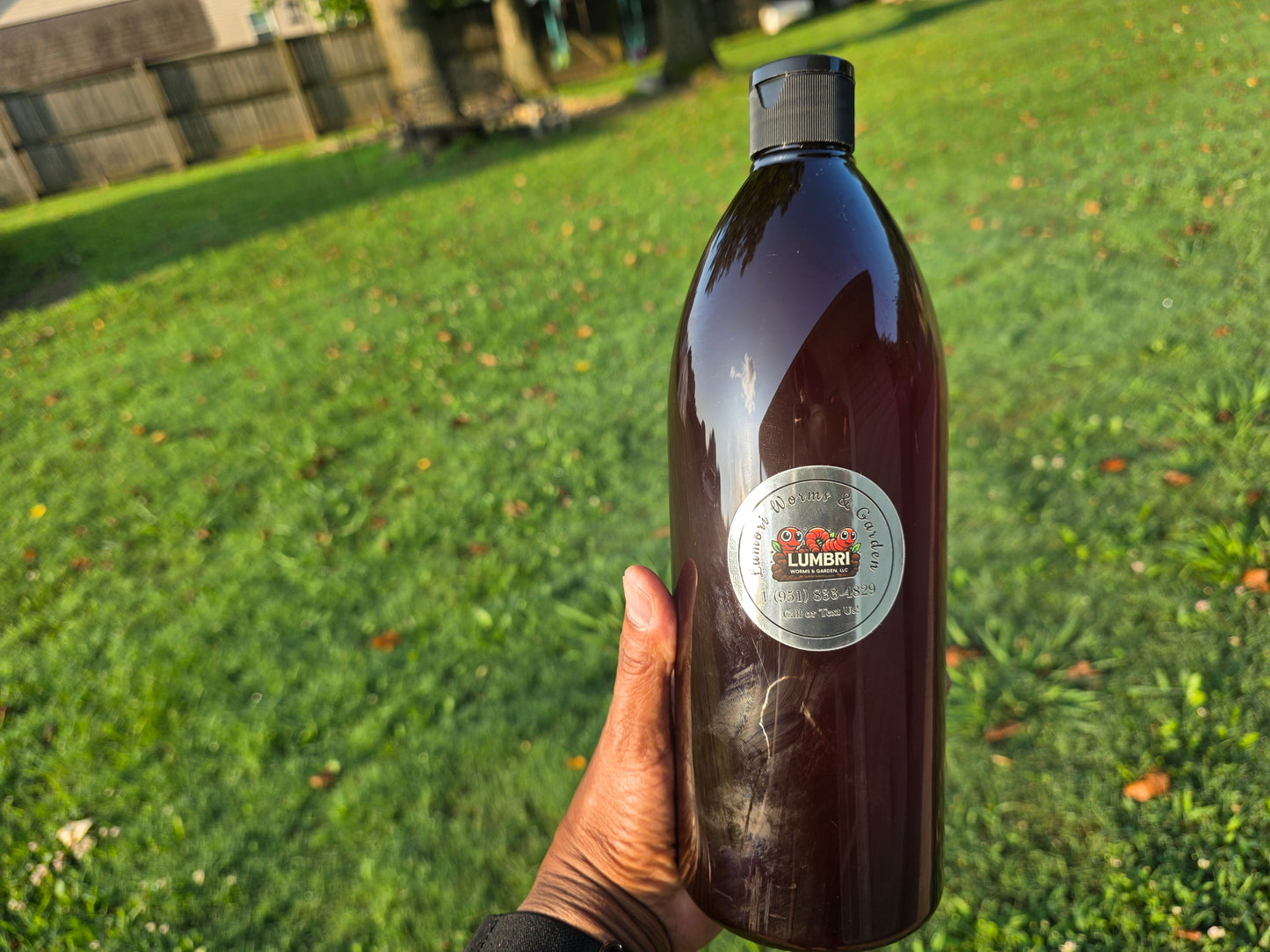 32 oz Premium Worm Tea – Microbe-Rich Liquid Plant Food for Soil & Foliar Use