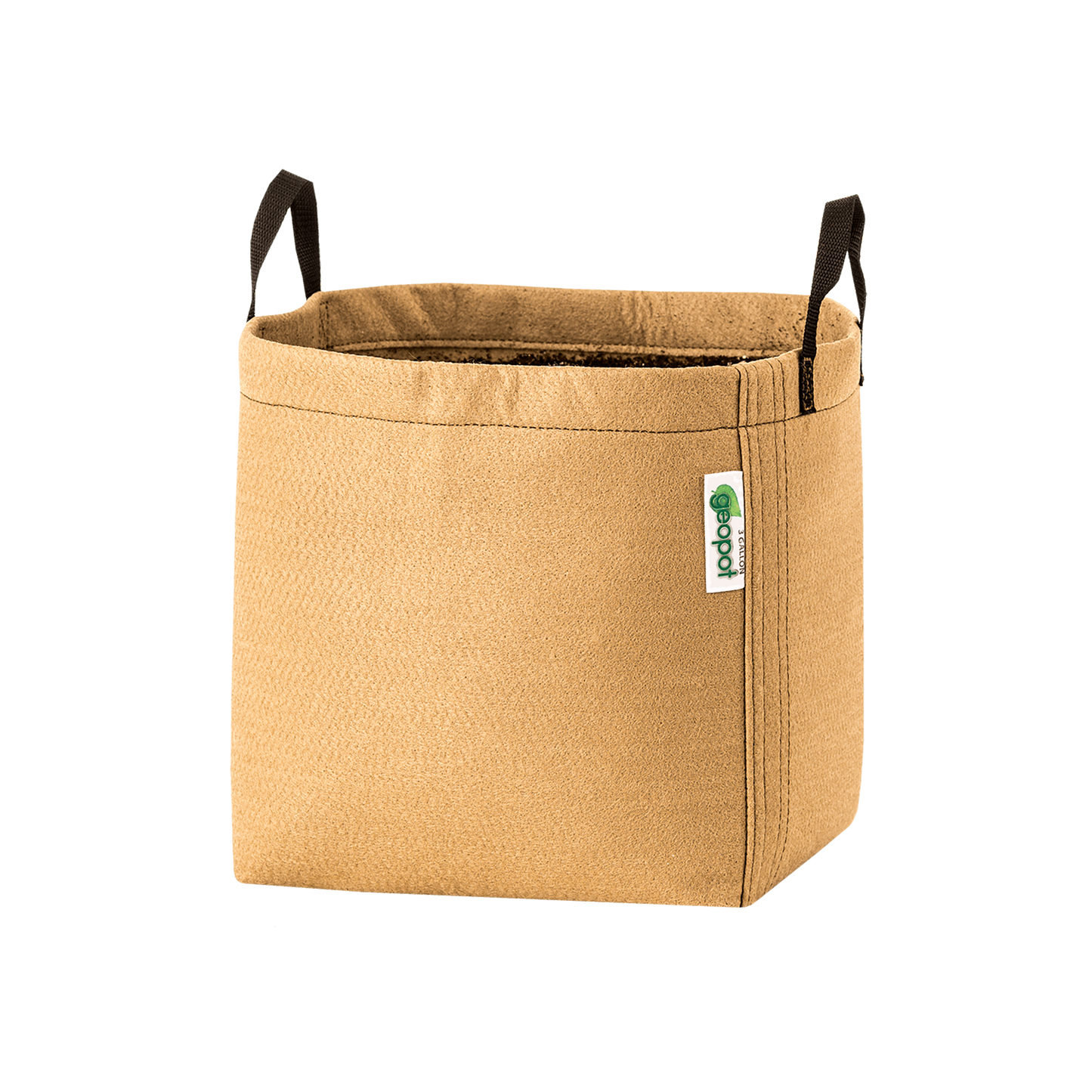 GeoPot Grow Bags With Handles - Tan