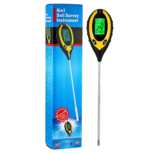 Soil Meters - Measure Sunlight, Soil PH, Moisture, & More