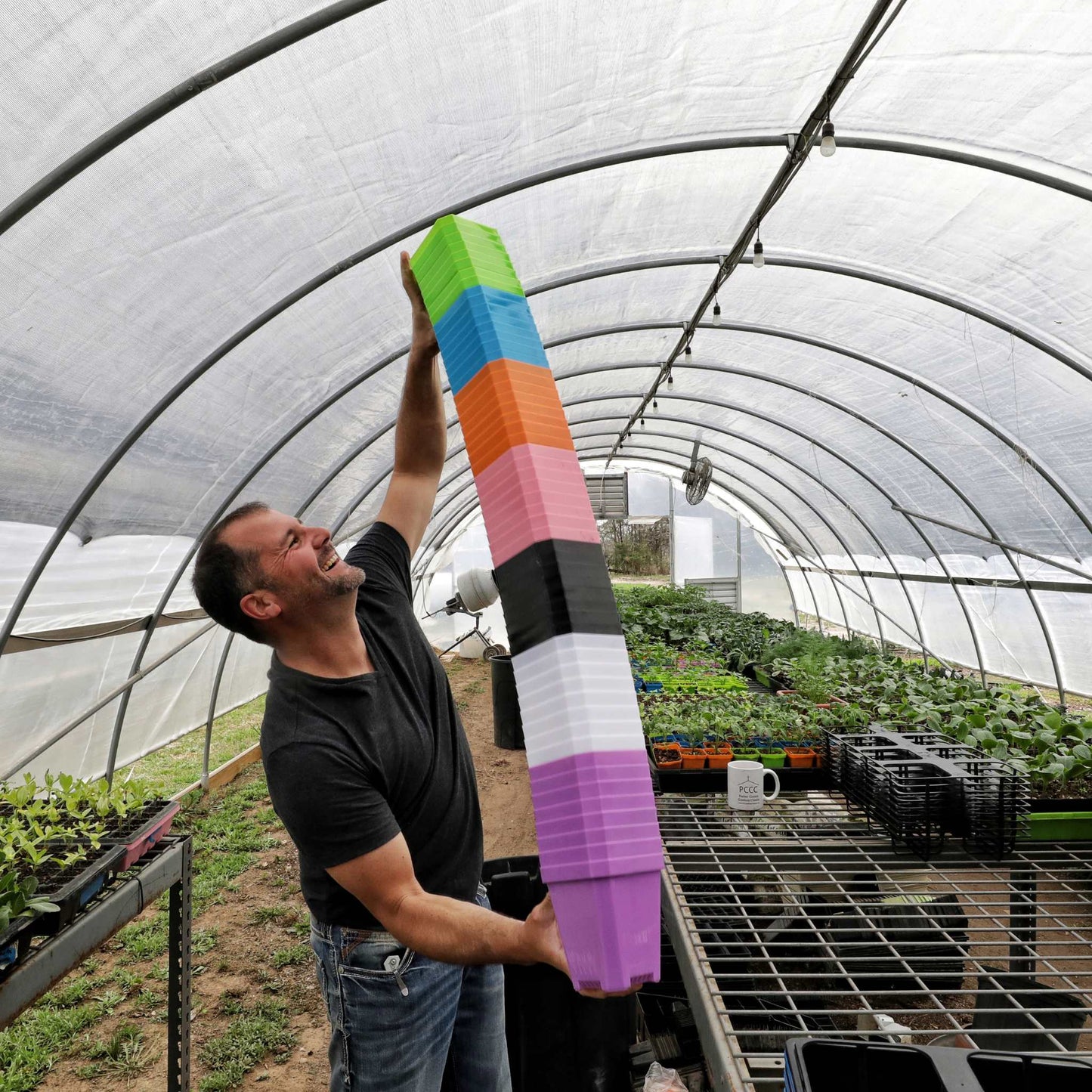 5" Nursery Pots with Insert Tray