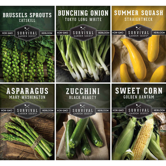 Barbecue Vegetable Seed Collection - Vegetables Perfect for Grilling
