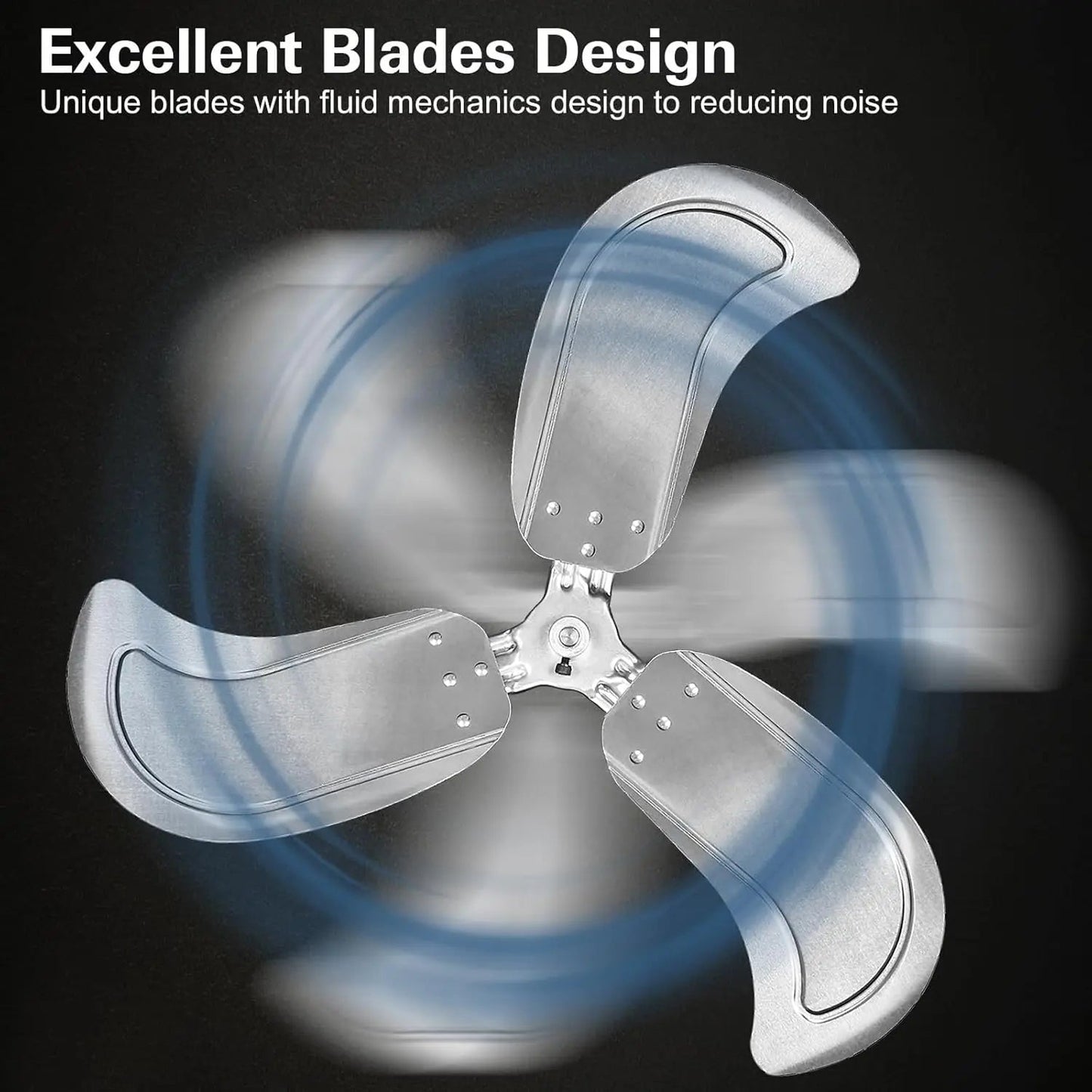 BILT HARD 24" Ultra Quiet Variable Speed Drum Fan: 7800 CFM, DC Motor, Heavy Duty Industrial Shop Fan, UL Listed