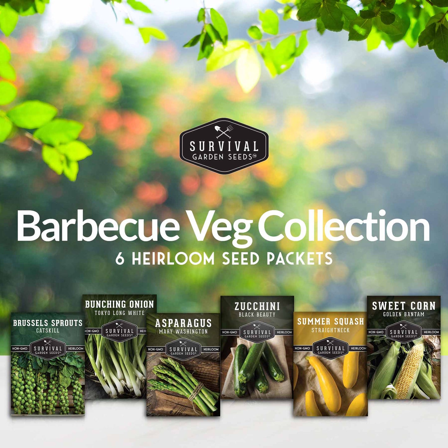 Barbecue Vegetable Seed Collection - Vegetables Perfect for Grilling