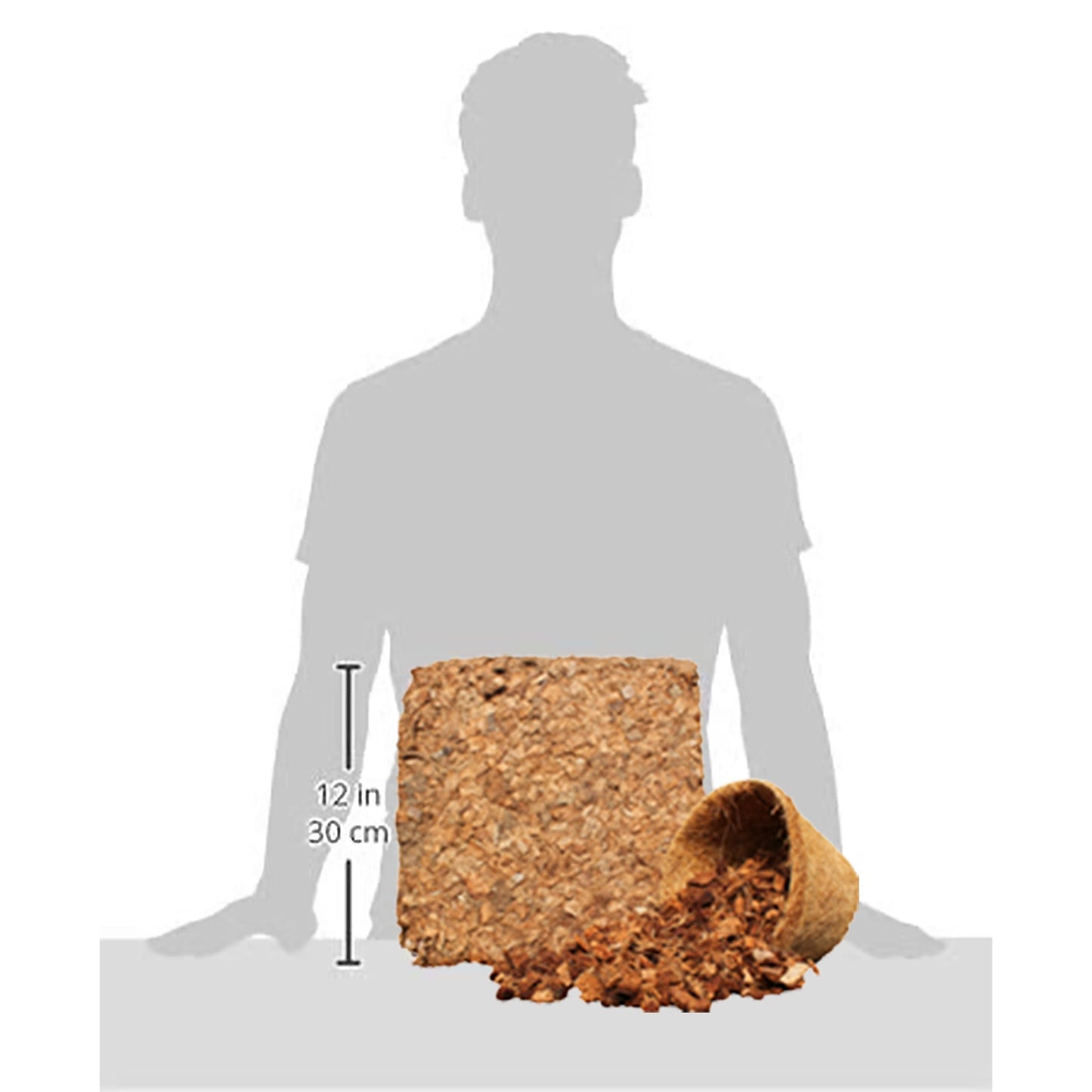 Coco Bliss - 10 LB Coco Husk Chip Blocks