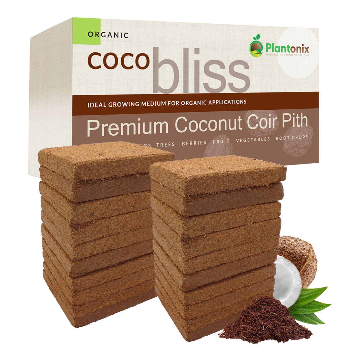 Coco Bliss - 250g Coco Coir Bricks