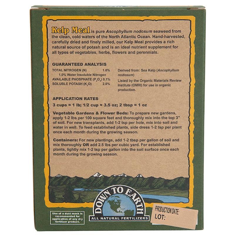 Kelp Meal 1-0.1-2 (0.5 lb Box)