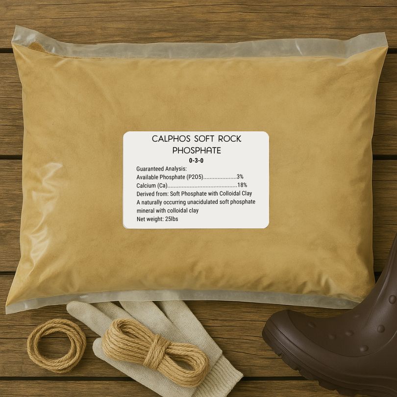 Calphos Soft Rock Phosphate (25 lb bag)