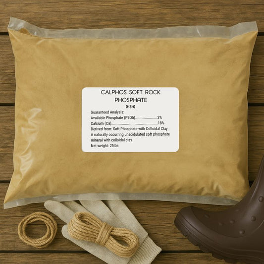 Calphos Soft Rock Phosphate (25 lb bag)
