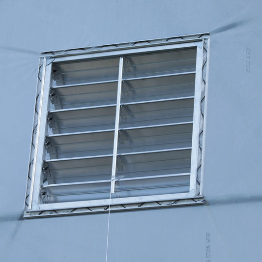 Greenhouse Aluminum Intake Shutter