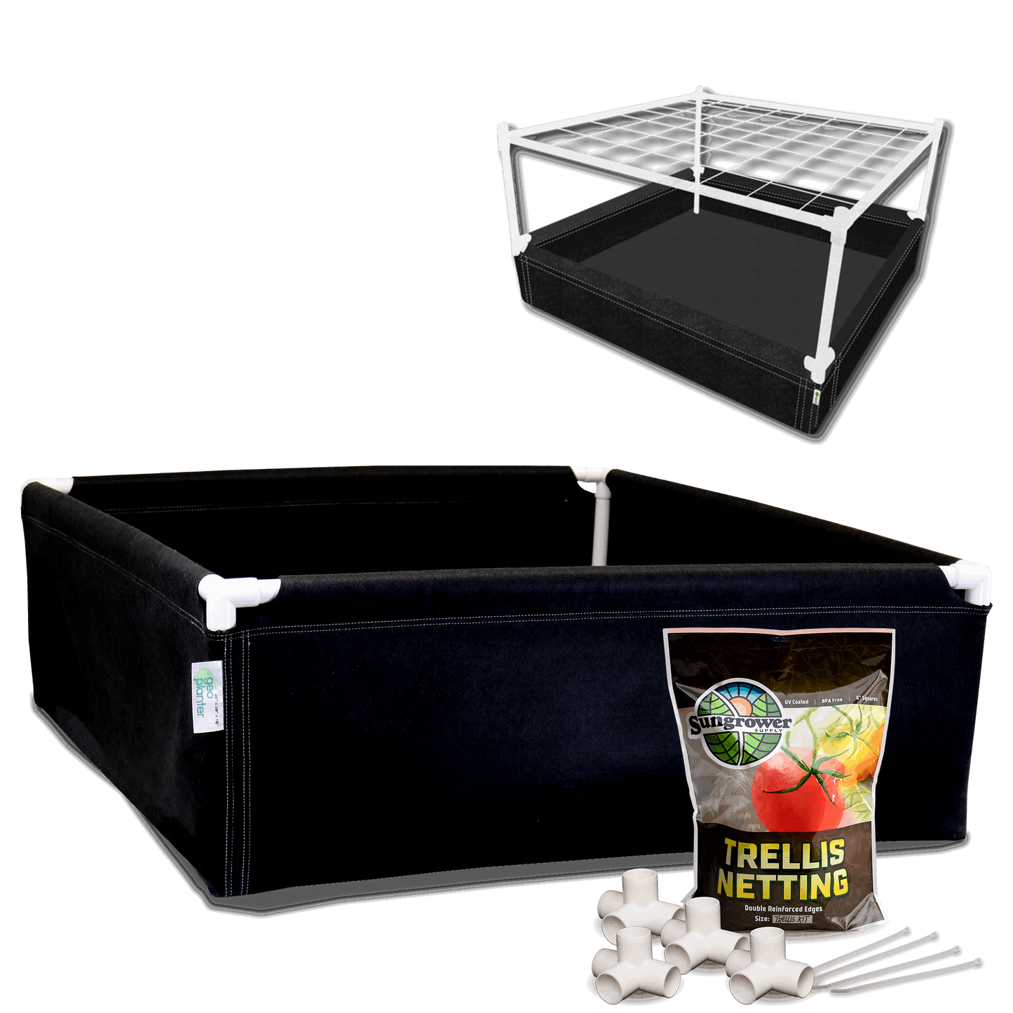 GeoPlanter Fabric Raised Beds