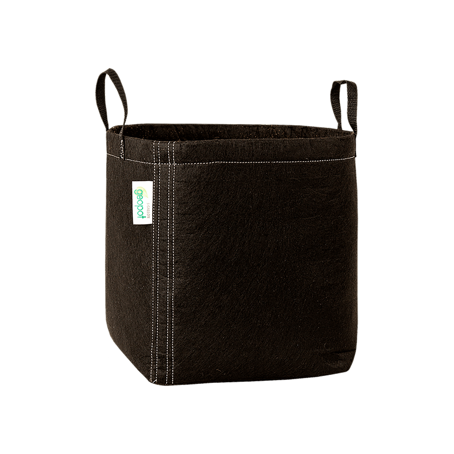 GeoPot Grow Bags with Handles - Black