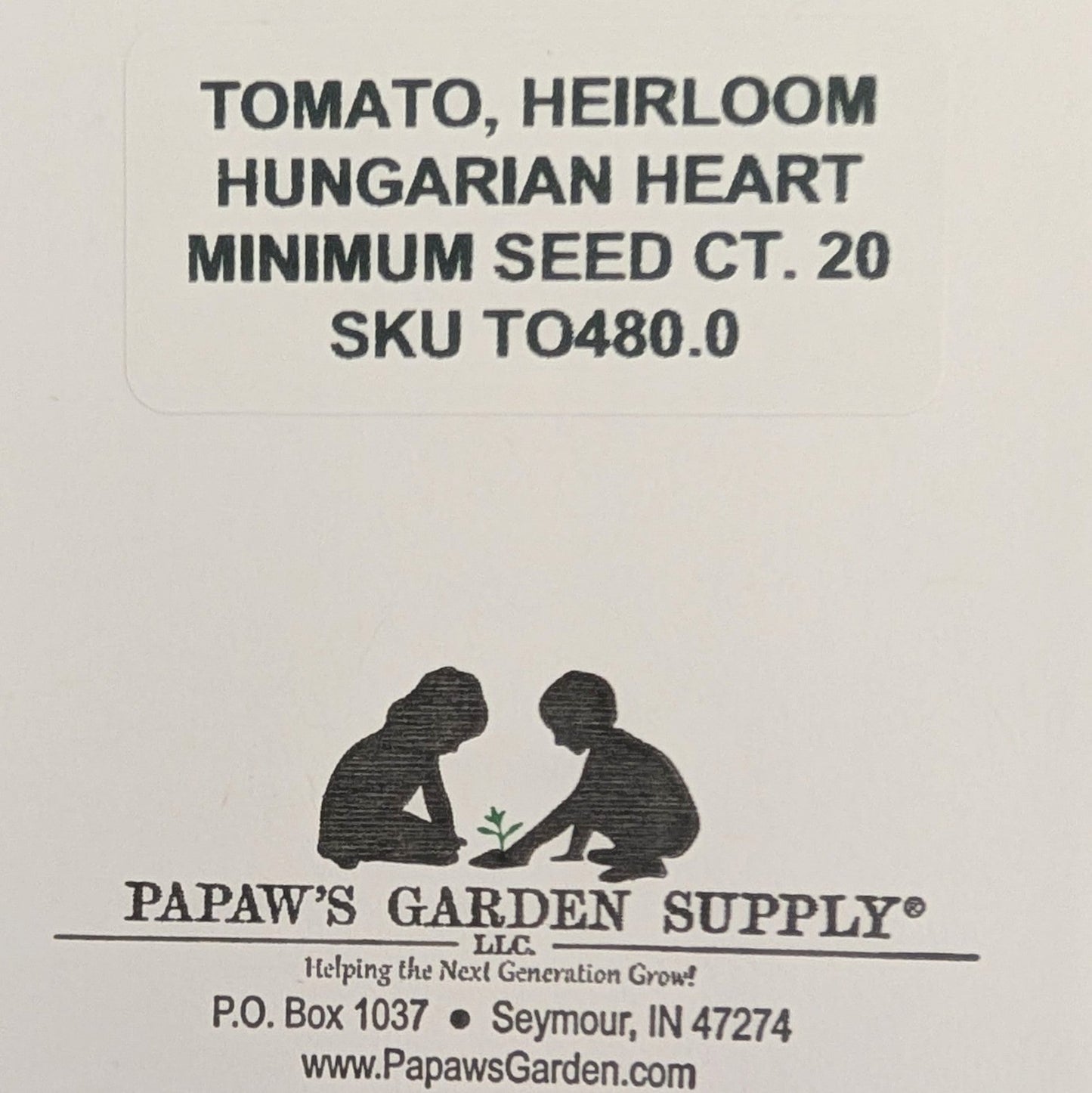 Hungarian Heart Heirloom Tomato Seeds