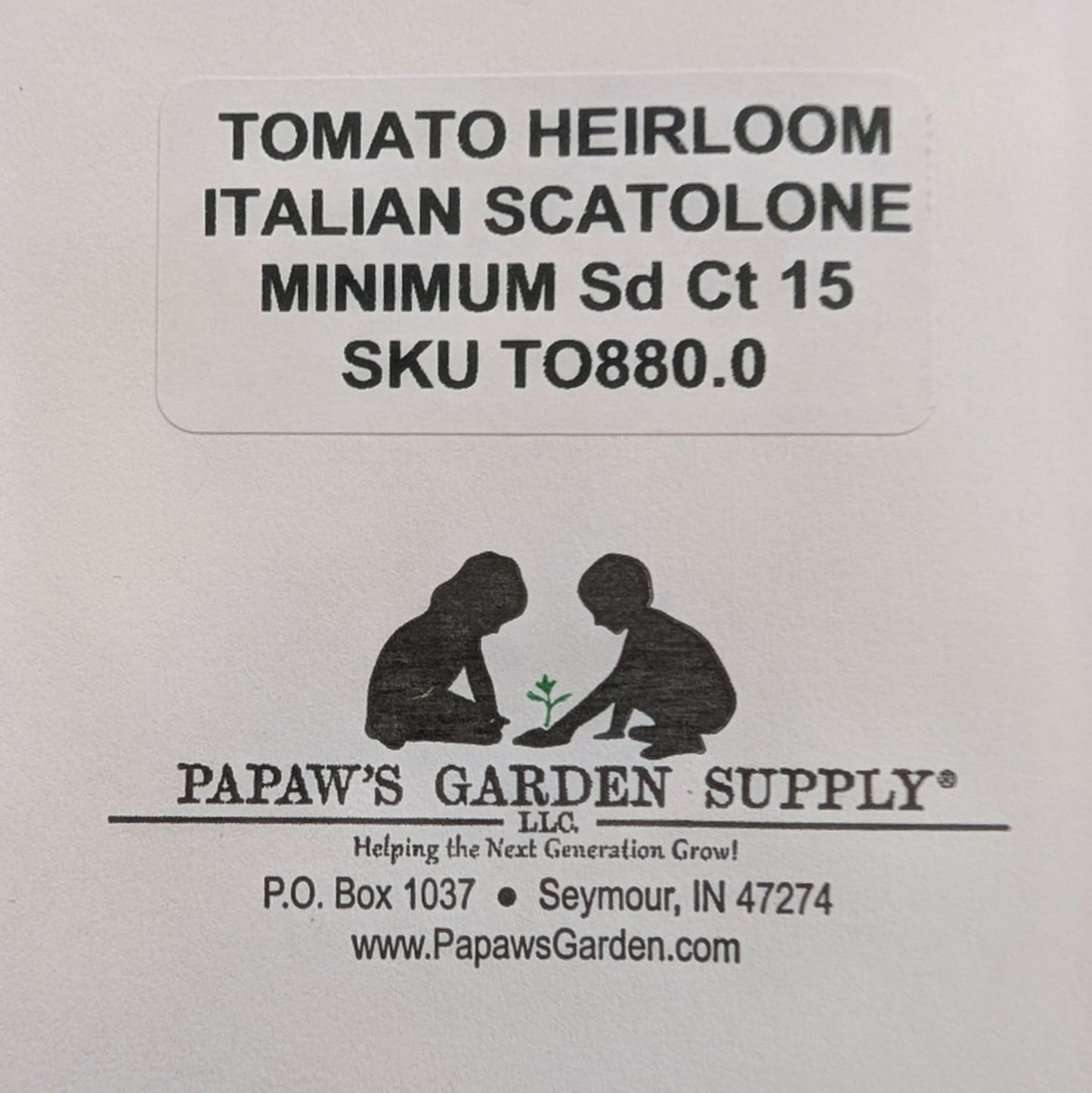 Italian Scatolone Heirloom Tomato Seeds