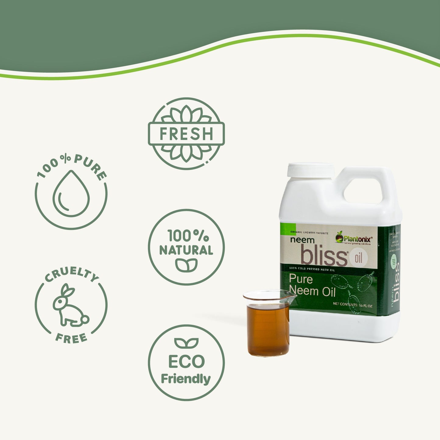 Neem Bliss - 100% Pure Cold Pressed Neem Oil