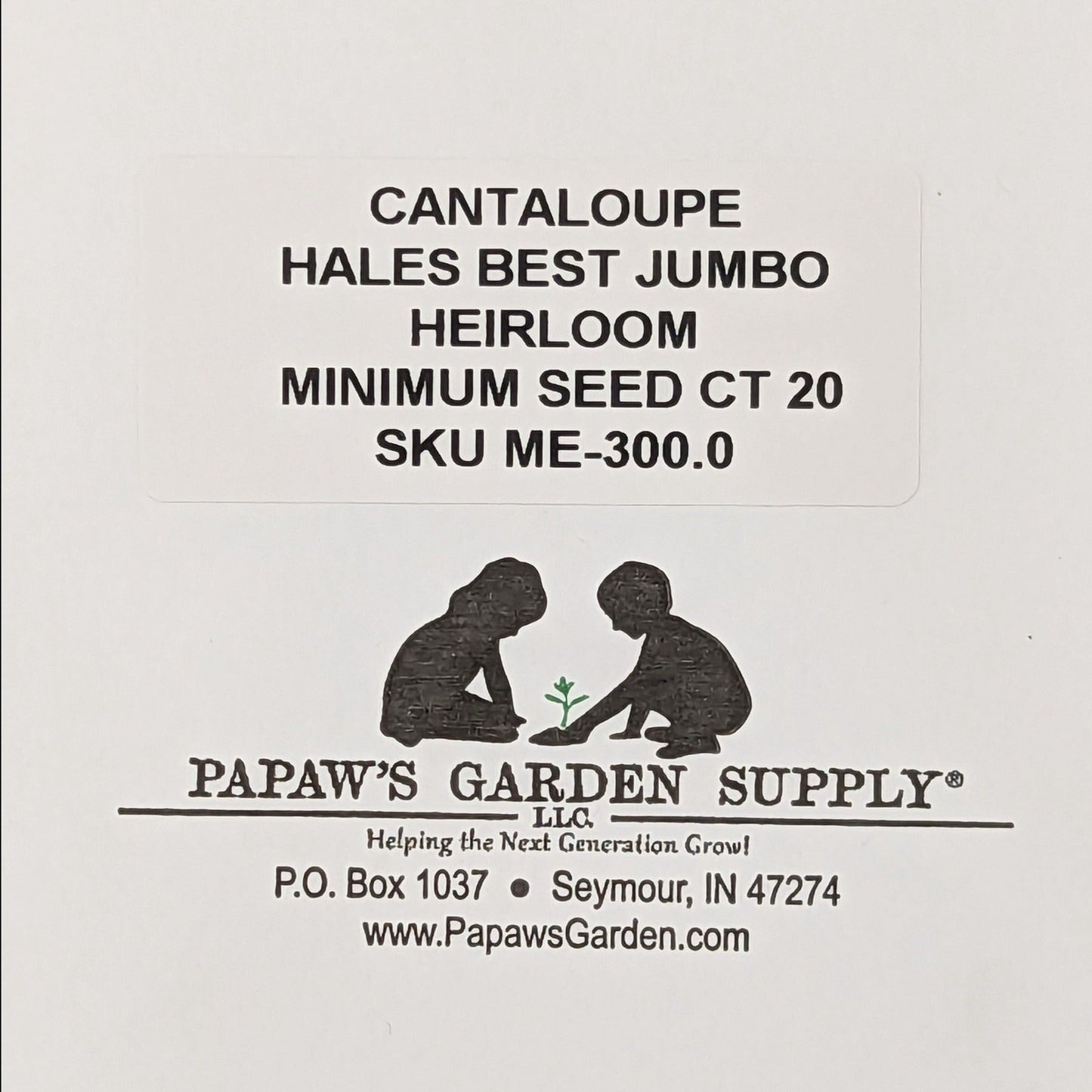 Hales Best Jumbo Heirloom Cantaloupe Seeds