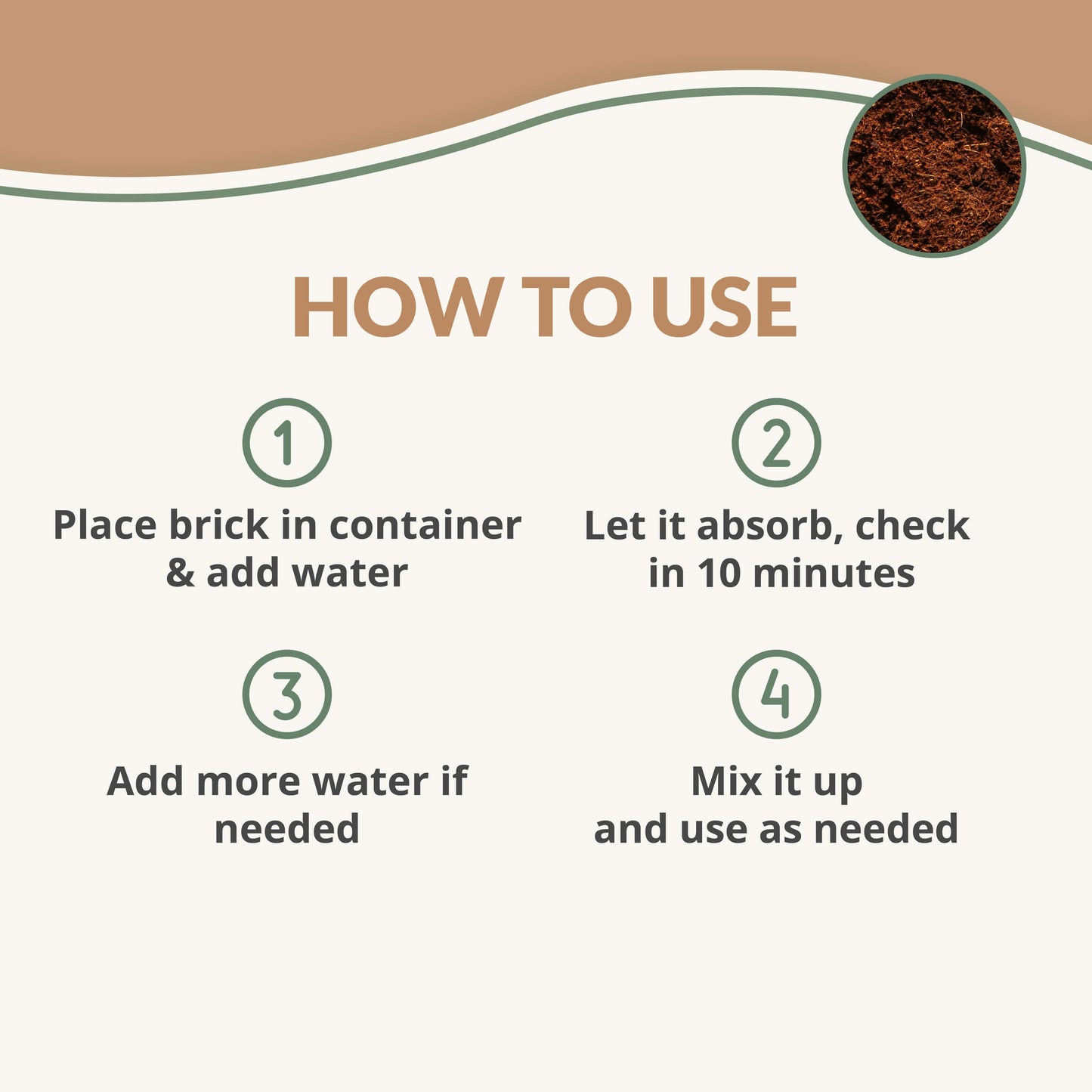 Coco Bliss - 250g Coco Coir Bricks