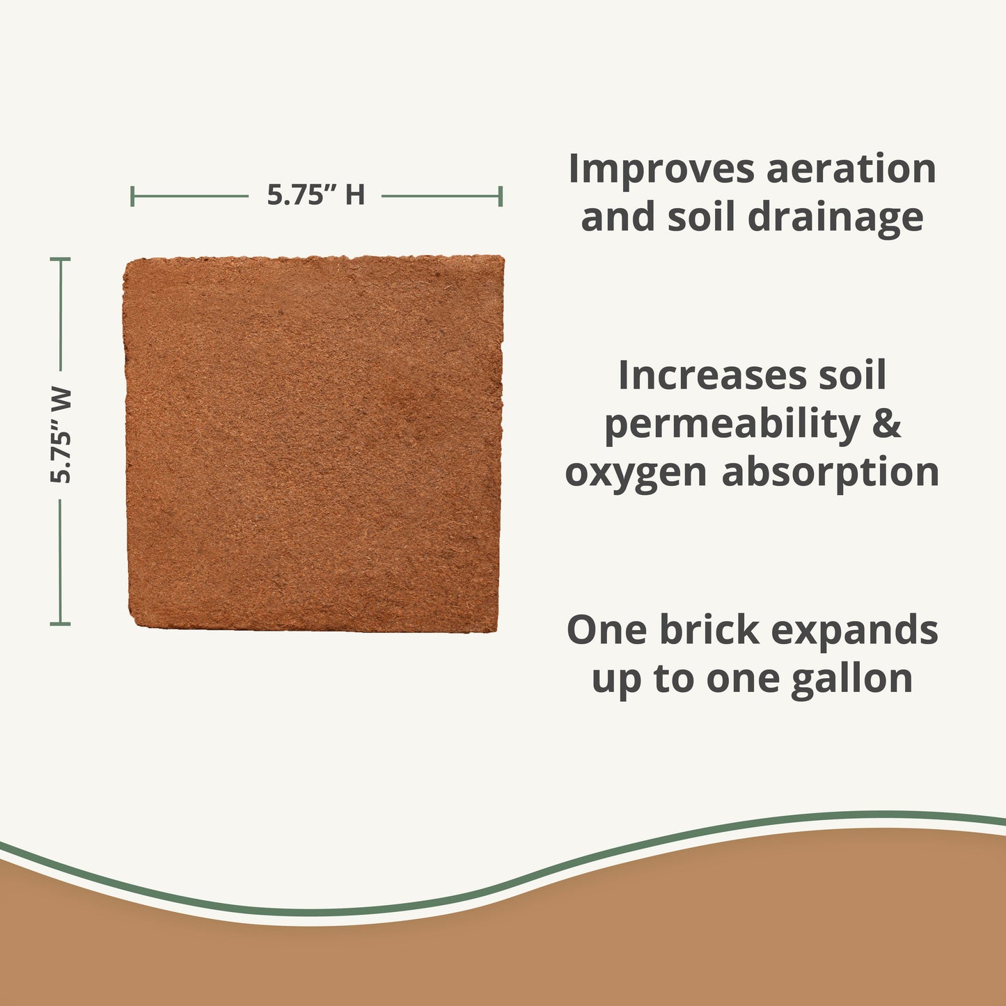 Coco Bliss - 250g Coco Coir Bricks