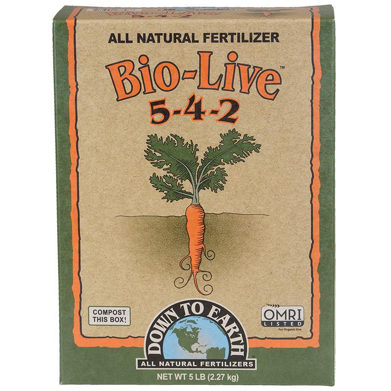 Bio-Live 5-4-2 Fertilizer (5 lb)