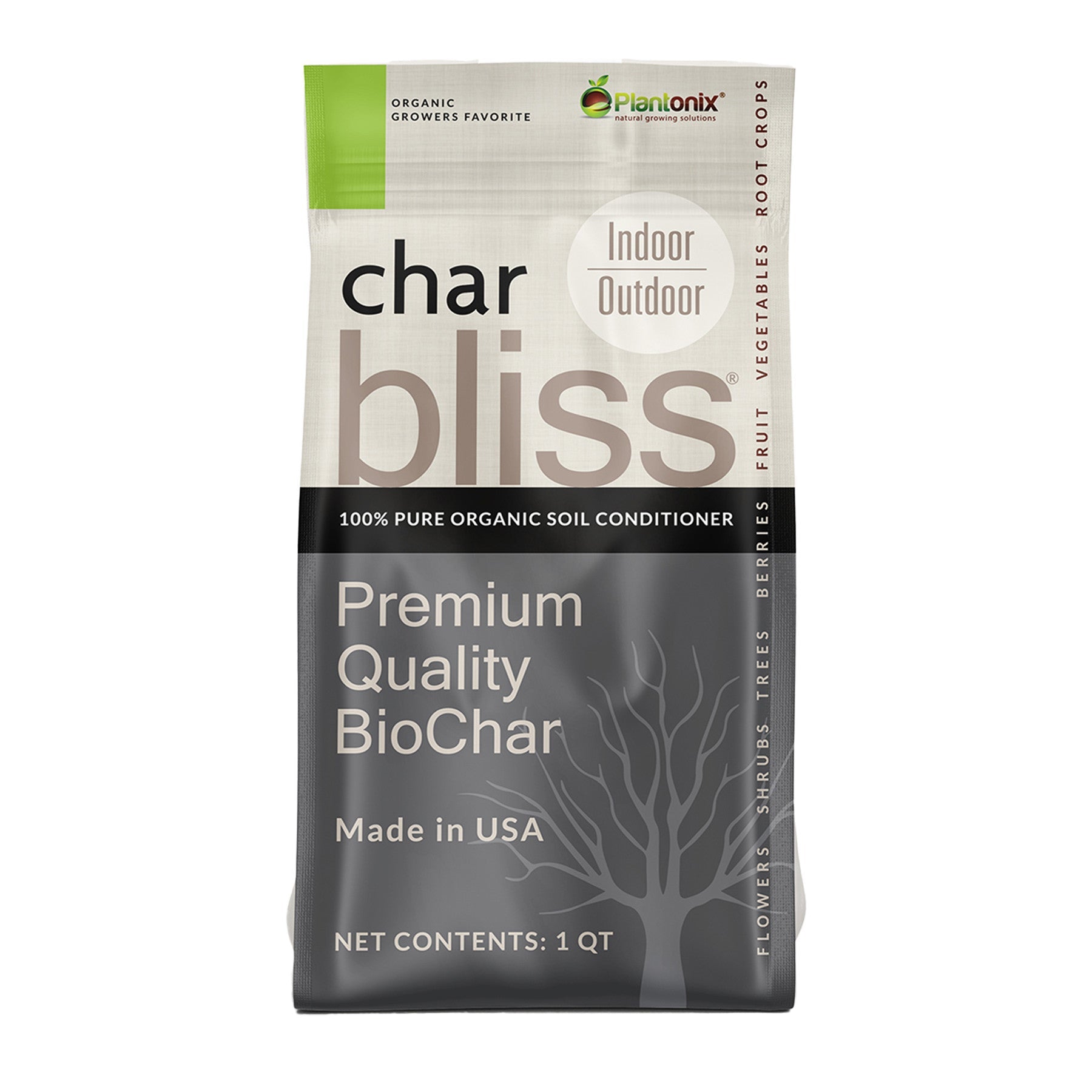 Char Bliss - Premium Biochar Soil Amendment – LUMBRI WORMS & GARDEN, LLC