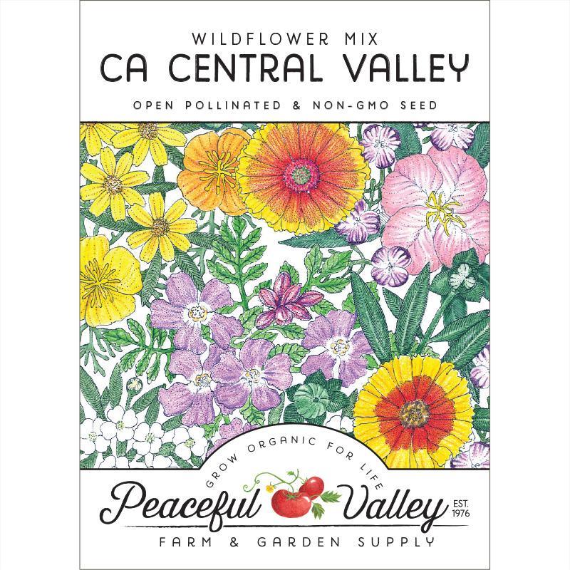 California Central Valley Wildflower Mix (pack)