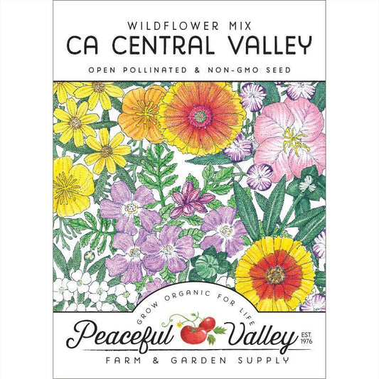 California Central Valley Wildflower Mix (pack)