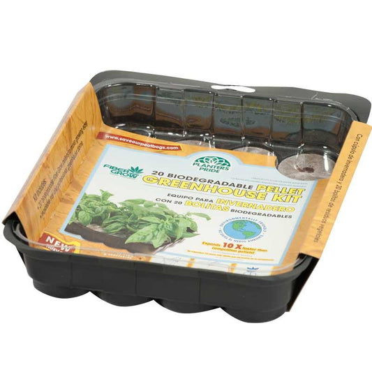 Fiber Grow Greenhouse Kit - 20 Pellet