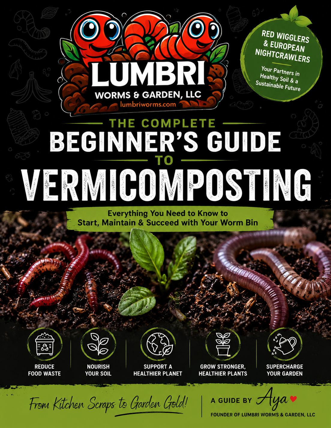 Beginner's Guide to Vermicomposting | Digital eBook | Worm Composting Guide