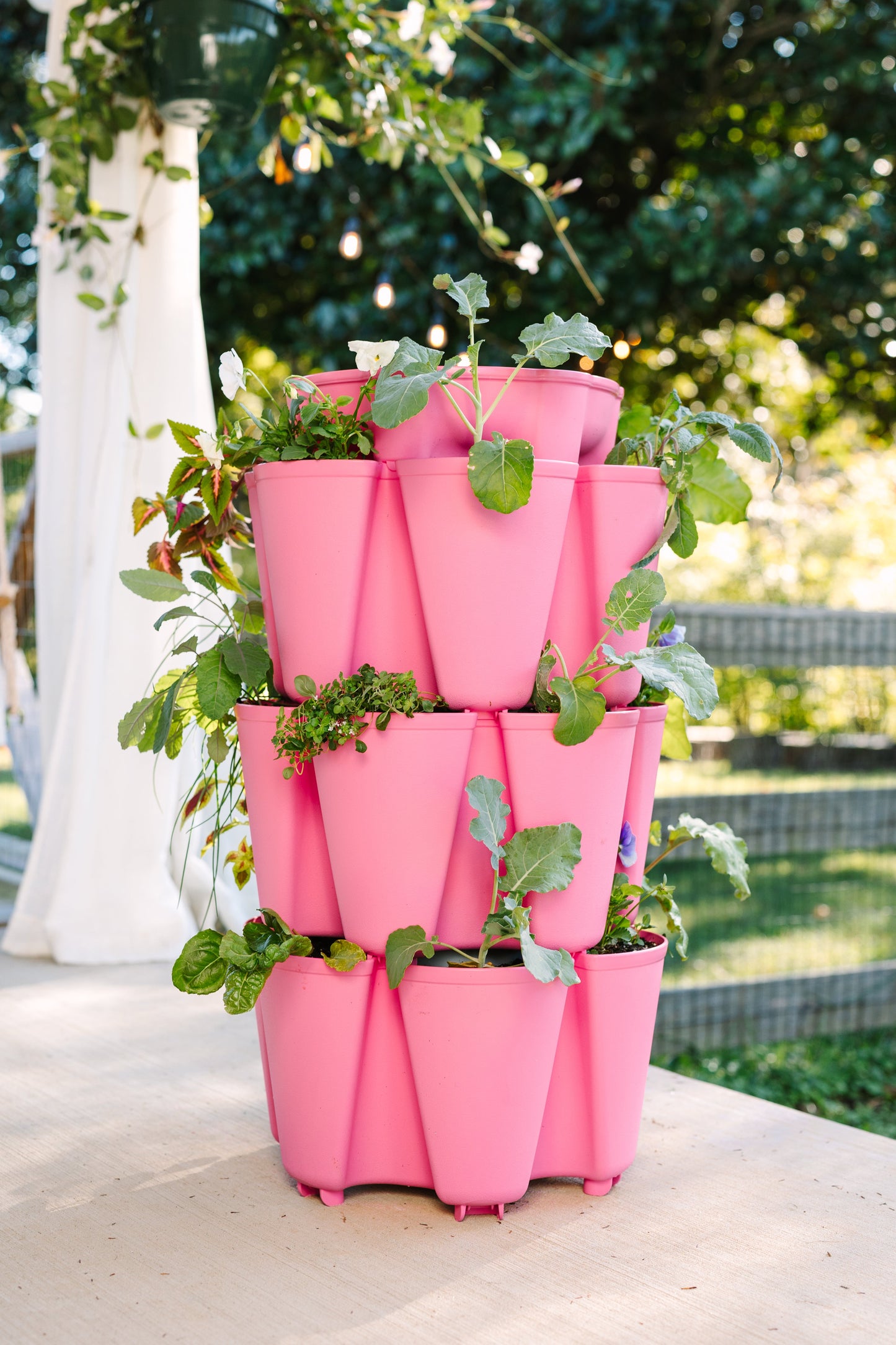 3 Tier GreenStalk Garden Original Vertical Planter - Basic Texture