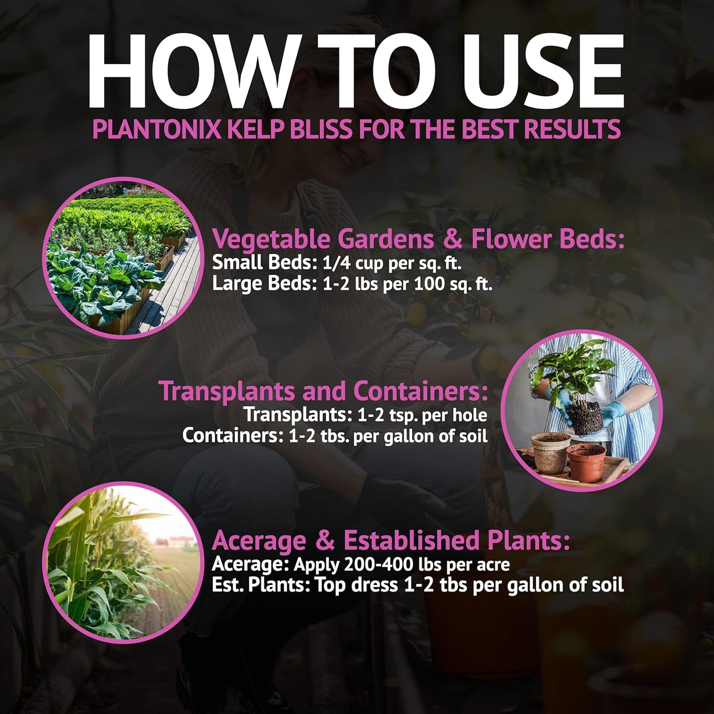 Kelp Bliss - Pure Kelp Soil Amendment & Fertilizer