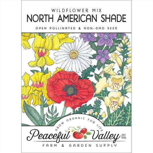 North American Shade Wildflower Mix (pack)