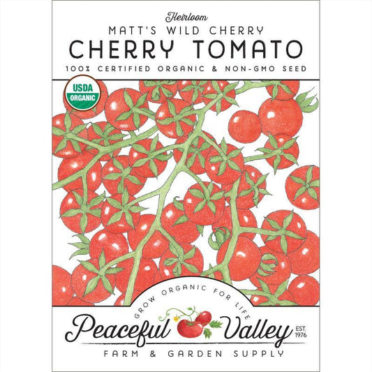 Matt's Wild Cherry Cherry Tomato Seeds (Organic)