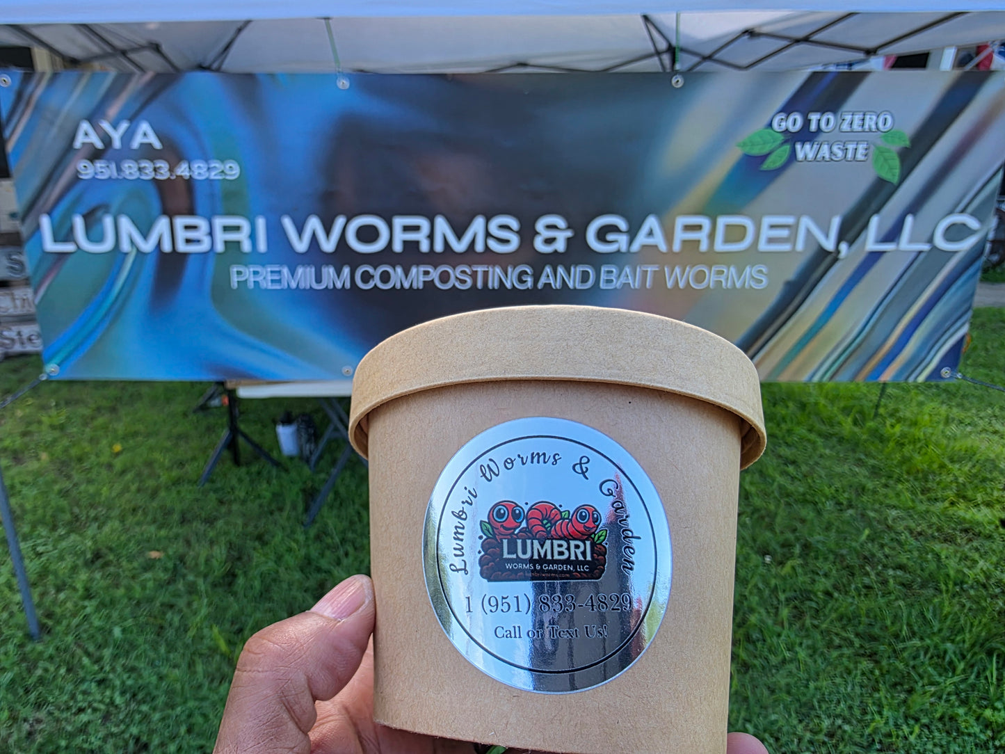 8 oz Worm Starter Colony | Red Wigglers or European Nightcrawlers | Live Composting Worms