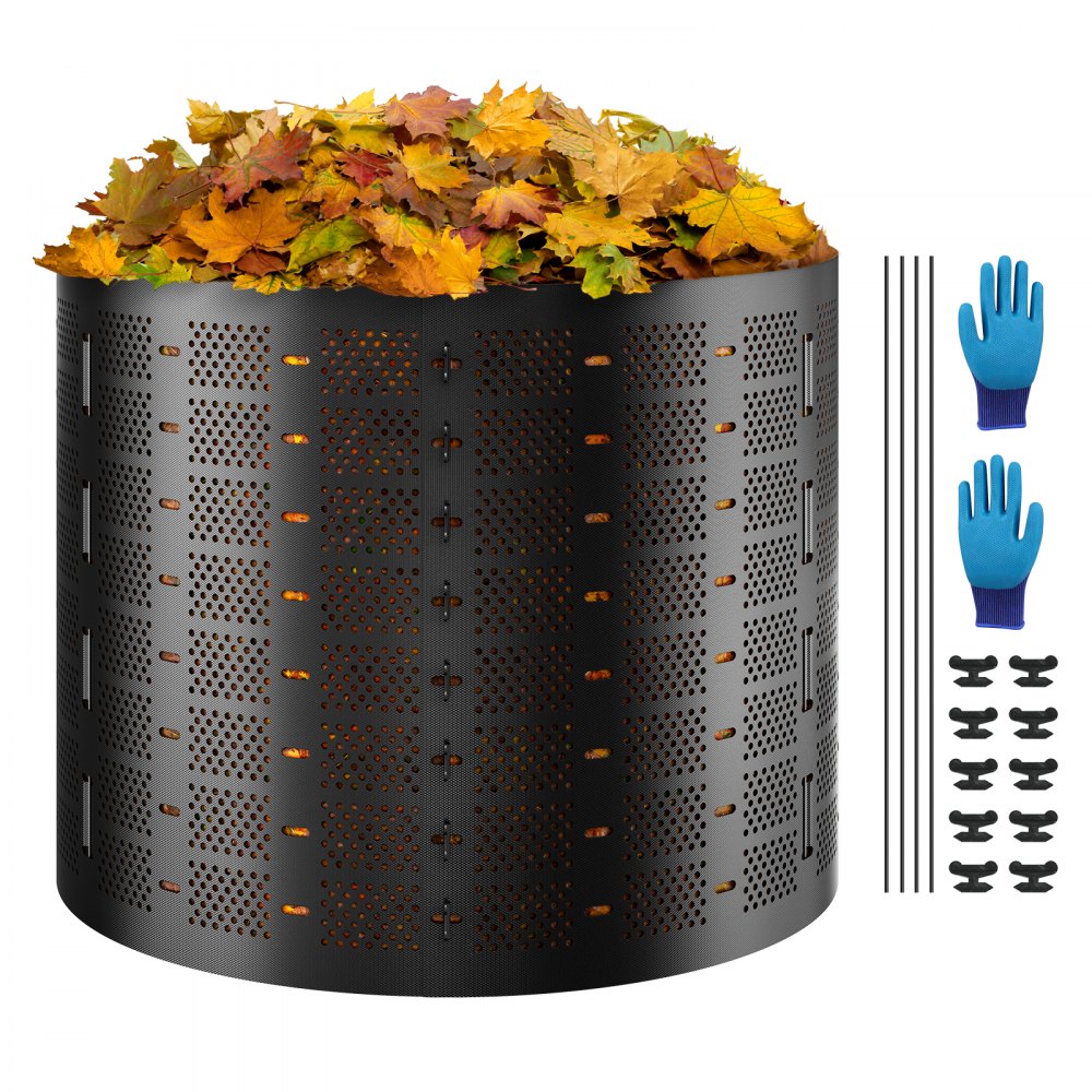 VEVOR 5-Tray Worm Composter, 50 L Worm Compost Bin Outdoor and Indoor, Sustainable Design Worm Farm Kit, for Recycling Food Waste, Worm Castings, Worm Tea, Vermiculture and Vermicomposting